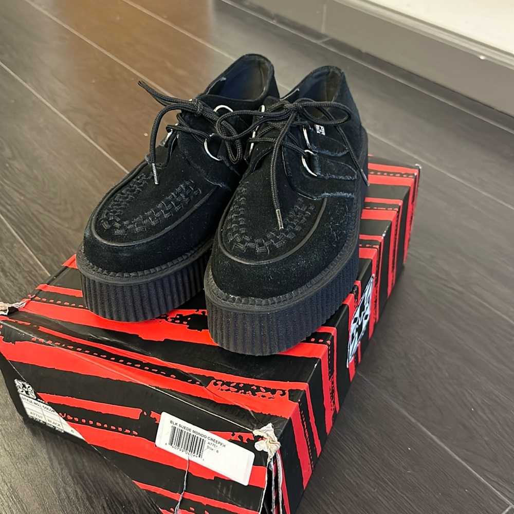 Suede Creepers- Size 7.5/8 womens